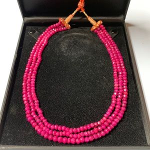 Exotic necklace for the exotic gal.